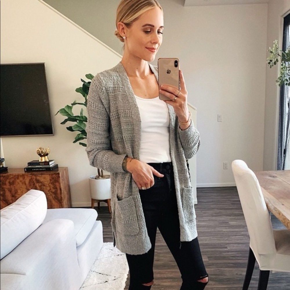 Abercrombie Easy Stitched Cardigan - Picture 2 of 10